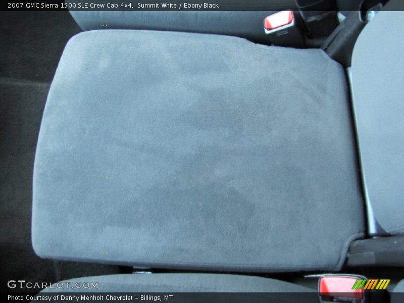 Summit White / Ebony Black 2007 GMC Sierra 1500 SLE Crew Cab 4x4