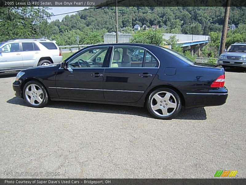 Blue Onyx Pearl / Ecru 2005 Lexus LS 430 Sedan