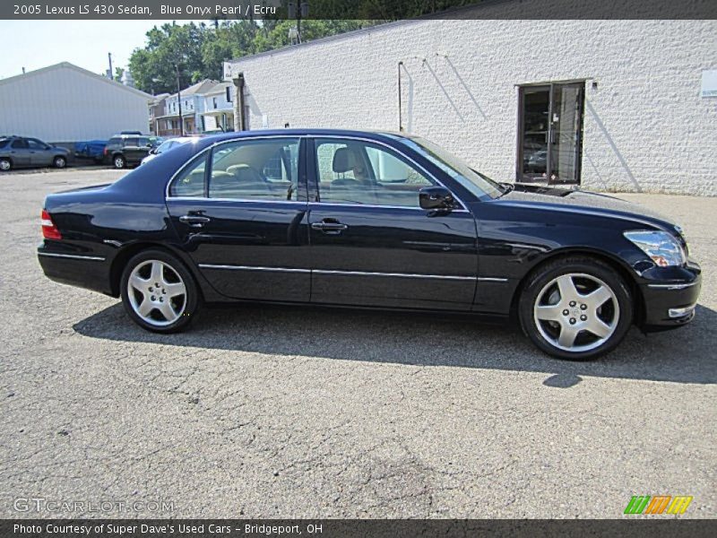 Blue Onyx Pearl / Ecru 2005 Lexus LS 430 Sedan