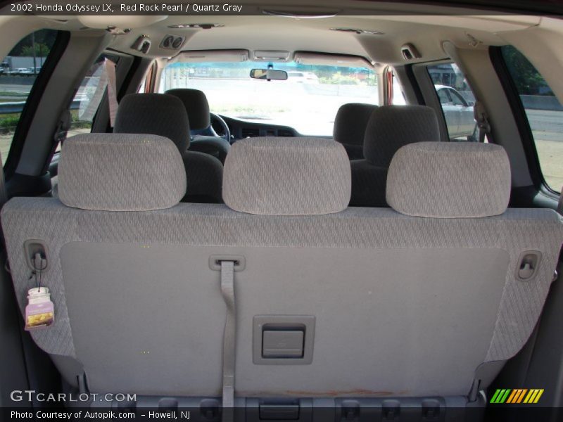 Red Rock Pearl / Quartz Gray 2002 Honda Odyssey LX