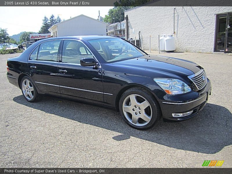 Blue Onyx Pearl / Ecru 2005 Lexus LS 430 Sedan