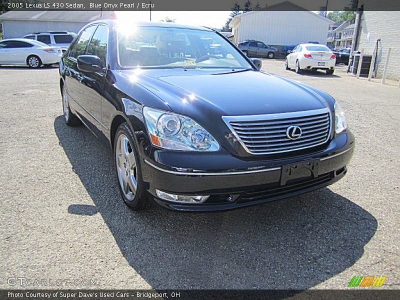 Blue Onyx Pearl / Ecru 2005 Lexus LS 430 Sedan