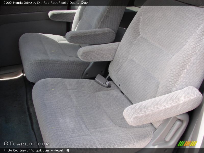 Red Rock Pearl / Quartz Gray 2002 Honda Odyssey LX