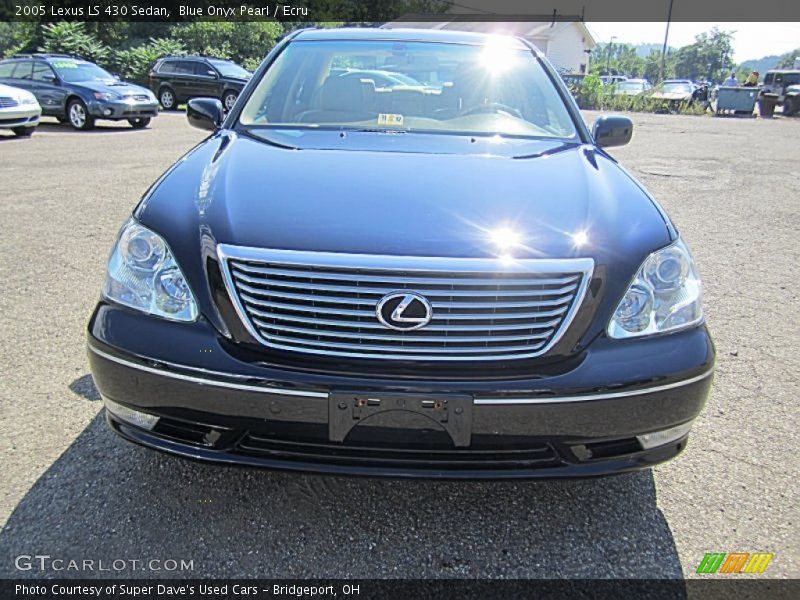 Blue Onyx Pearl / Ecru 2005 Lexus LS 430 Sedan