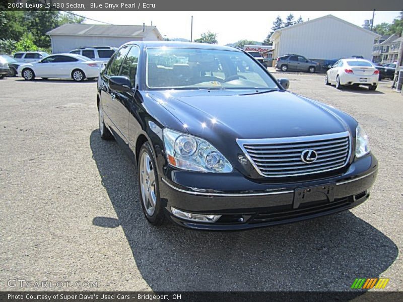 Blue Onyx Pearl / Ecru 2005 Lexus LS 430 Sedan
