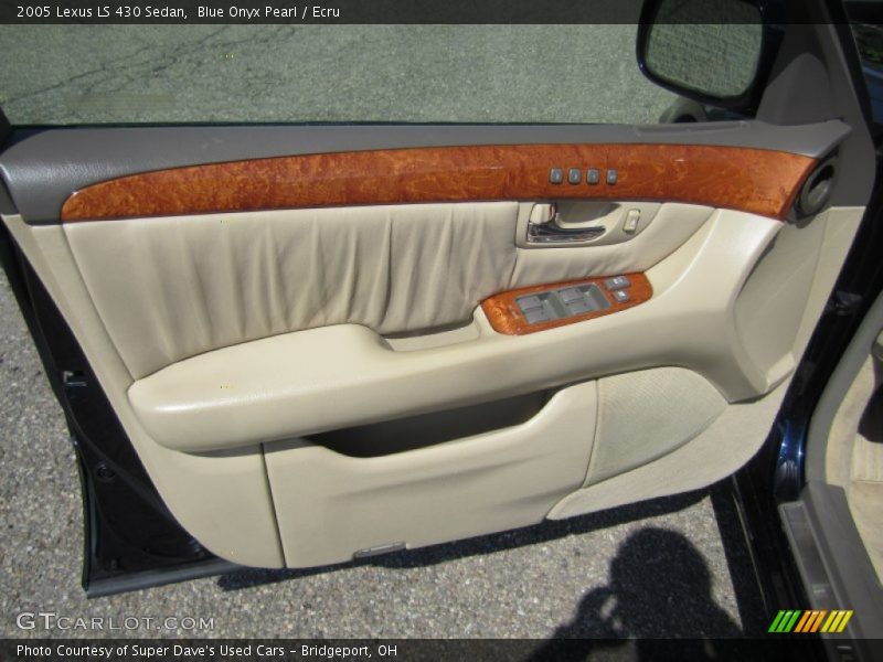 Blue Onyx Pearl / Ecru 2005 Lexus LS 430 Sedan