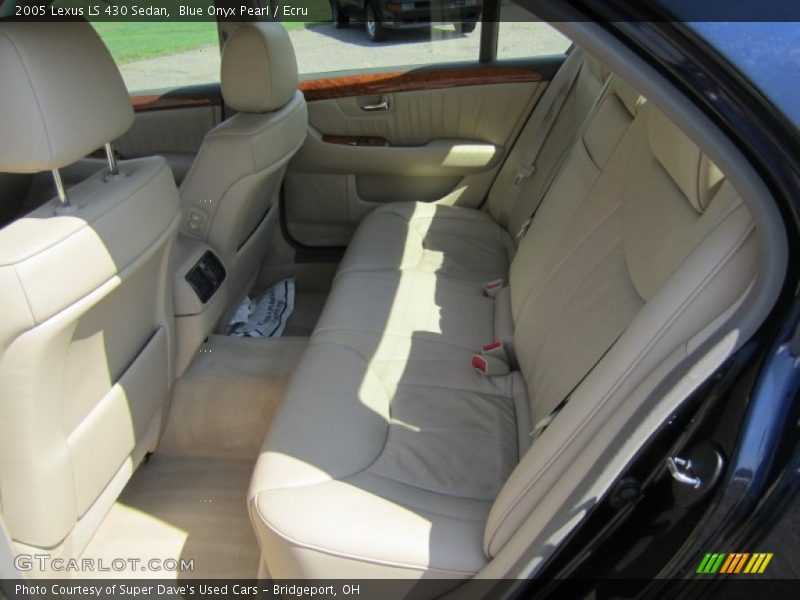 Blue Onyx Pearl / Ecru 2005 Lexus LS 430 Sedan