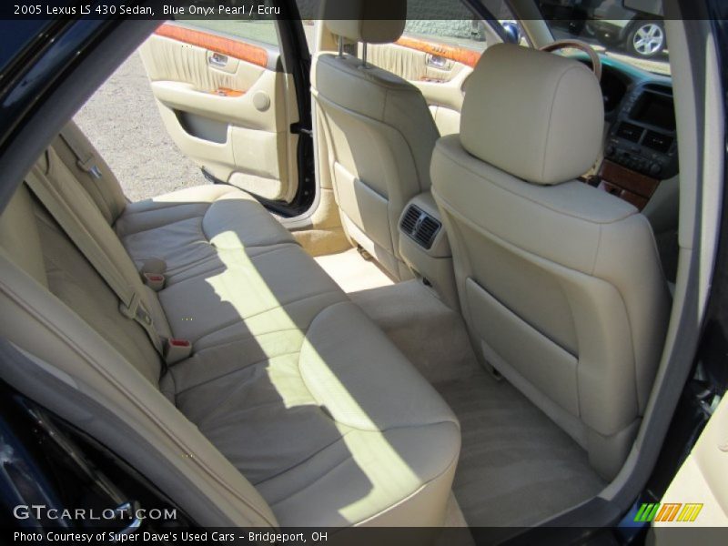 Blue Onyx Pearl / Ecru 2005 Lexus LS 430 Sedan