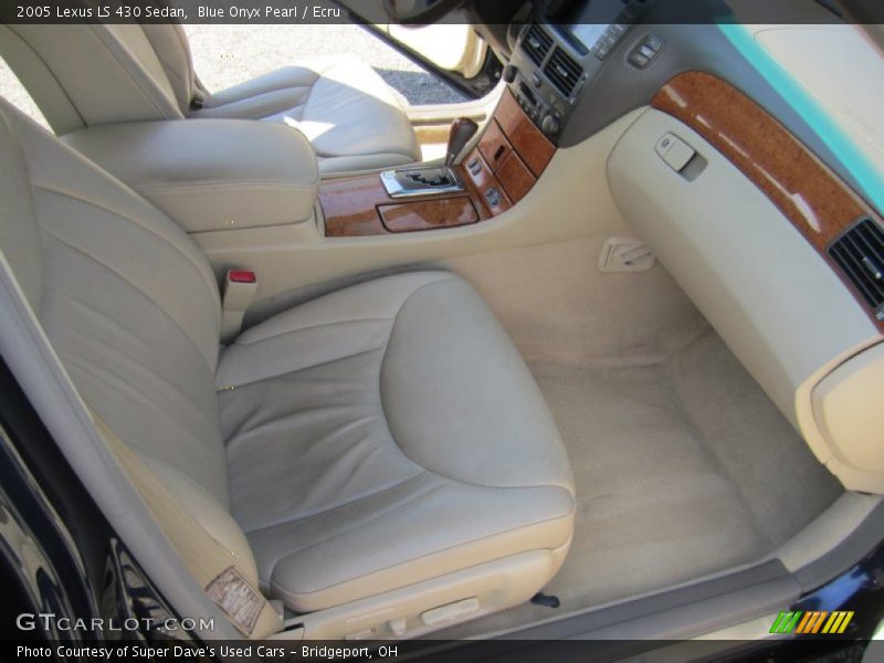 Blue Onyx Pearl / Ecru 2005 Lexus LS 430 Sedan
