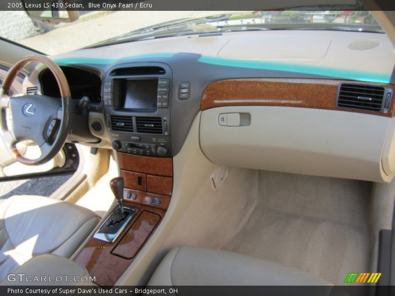 Blue Onyx Pearl / Ecru 2005 Lexus LS 430 Sedan
