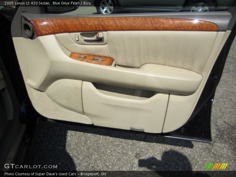 Blue Onyx Pearl / Ecru 2005 Lexus LS 430 Sedan