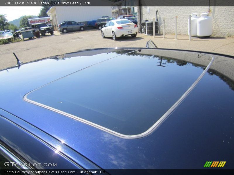 Blue Onyx Pearl / Ecru 2005 Lexus LS 430 Sedan