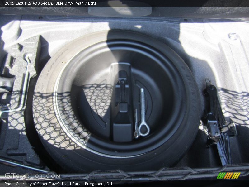Blue Onyx Pearl / Ecru 2005 Lexus LS 430 Sedan