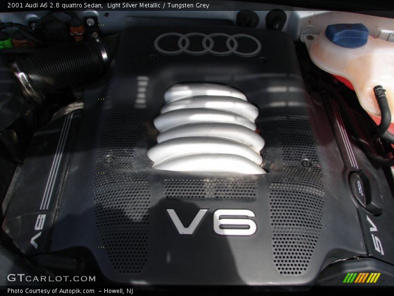 Light Silver Metallic / Tungsten Grey 2001 Audi A6 2.8 quattro Sedan