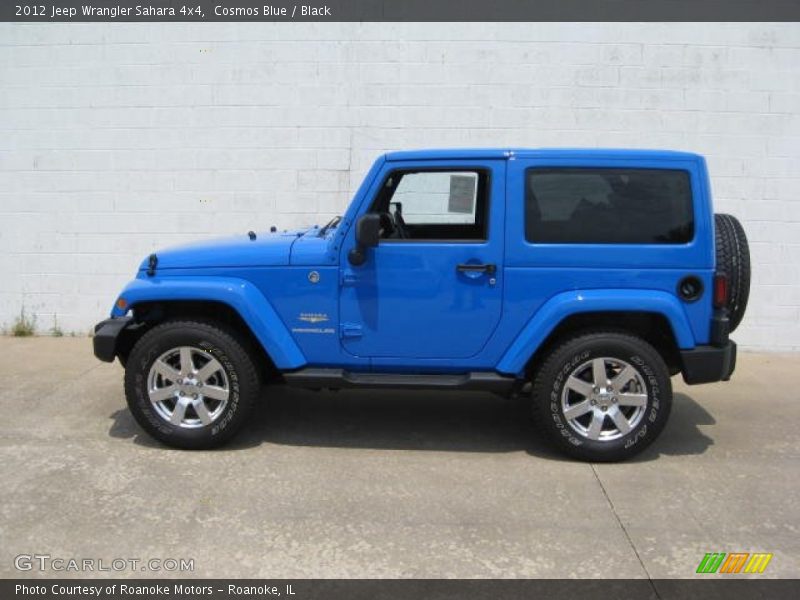  2012 Wrangler Sahara 4x4 Cosmos Blue