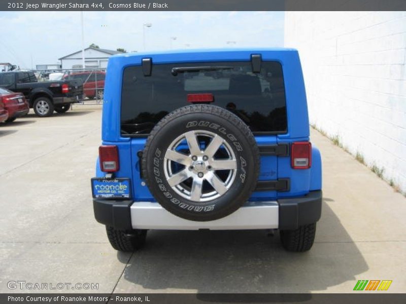 Cosmos Blue / Black 2012 Jeep Wrangler Sahara 4x4
