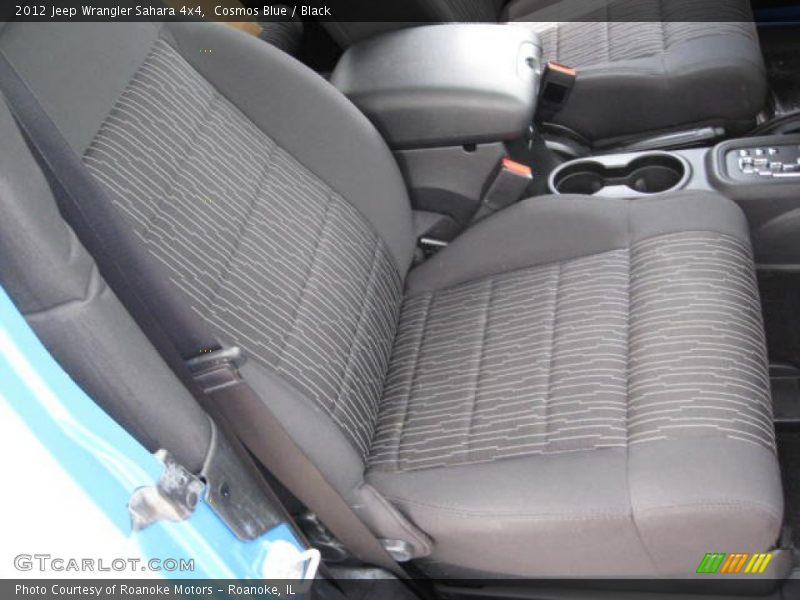 Cosmos Blue / Black 2012 Jeep Wrangler Sahara 4x4