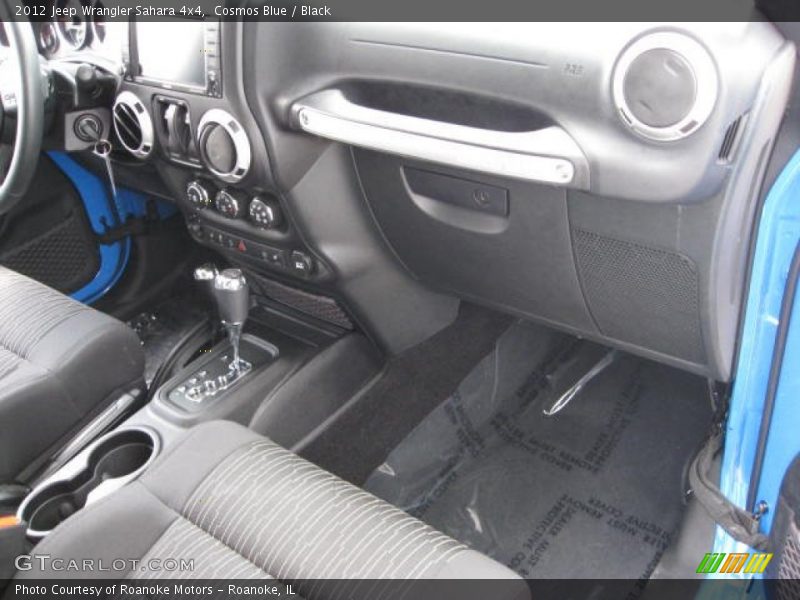 Cosmos Blue / Black 2012 Jeep Wrangler Sahara 4x4