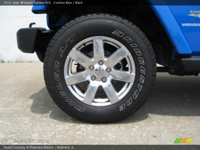  2012 Wrangler Sahara 4x4 Wheel