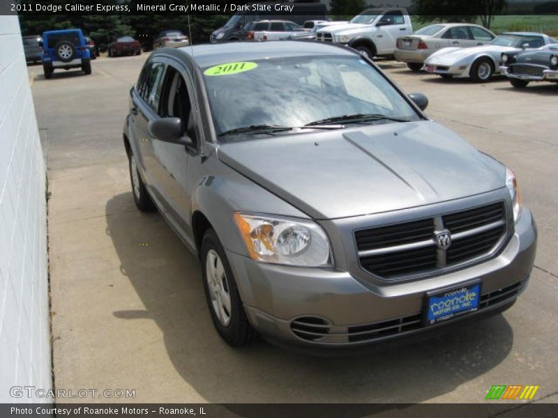 Mineral Gray Metallic / Dark Slate Gray 2011 Dodge Caliber Express