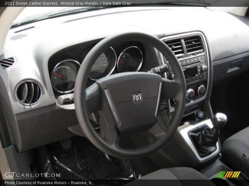 Mineral Gray Metallic / Dark Slate Gray 2011 Dodge Caliber Express
