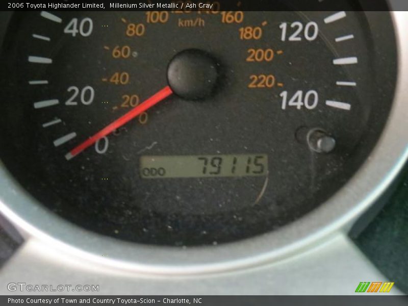 Millenium Silver Metallic / Ash Gray 2006 Toyota Highlander Limited