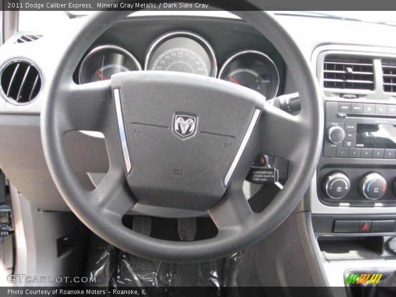 Mineral Gray Metallic / Dark Slate Gray 2011 Dodge Caliber Express