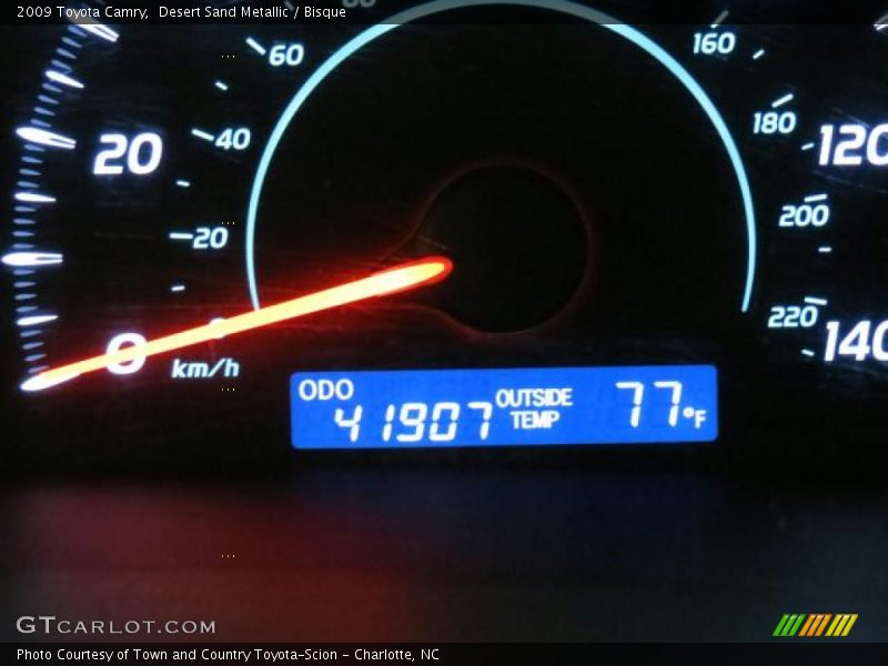 Desert Sand Metallic / Bisque 2009 Toyota Camry