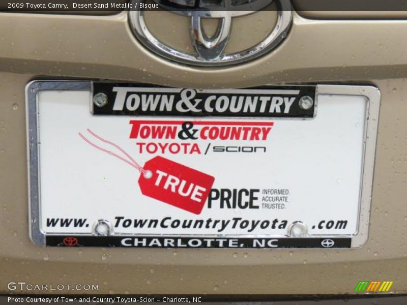 Desert Sand Metallic / Bisque 2009 Toyota Camry