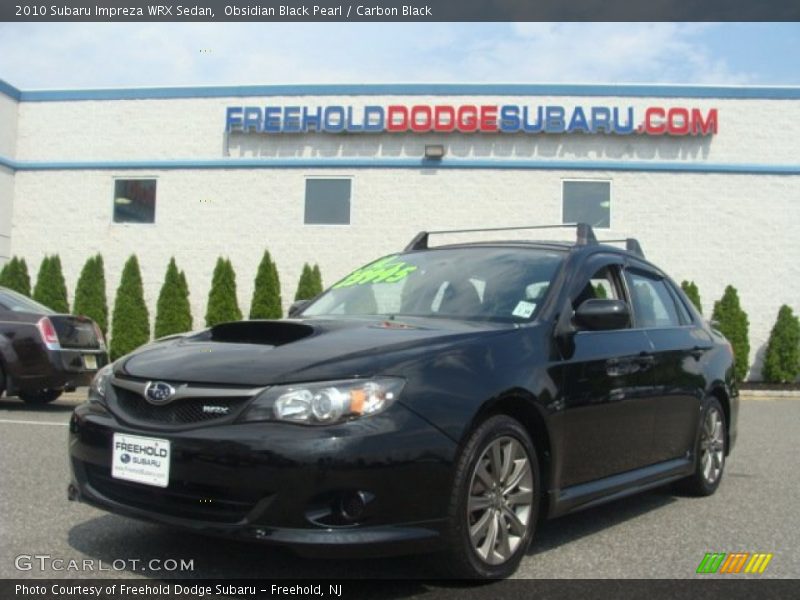 Obsidian Black Pearl / Carbon Black 2010 Subaru Impreza WRX Sedan
