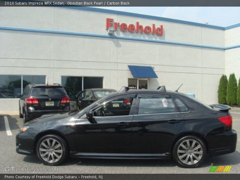 Obsidian Black Pearl / Carbon Black 2010 Subaru Impreza WRX Sedan
