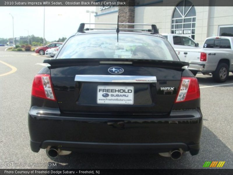 Obsidian Black Pearl / Carbon Black 2010 Subaru Impreza WRX Sedan