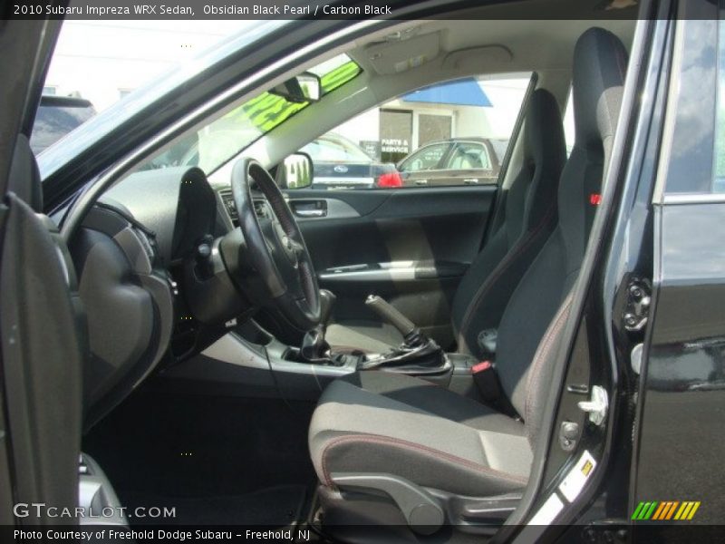 Obsidian Black Pearl / Carbon Black 2010 Subaru Impreza WRX Sedan