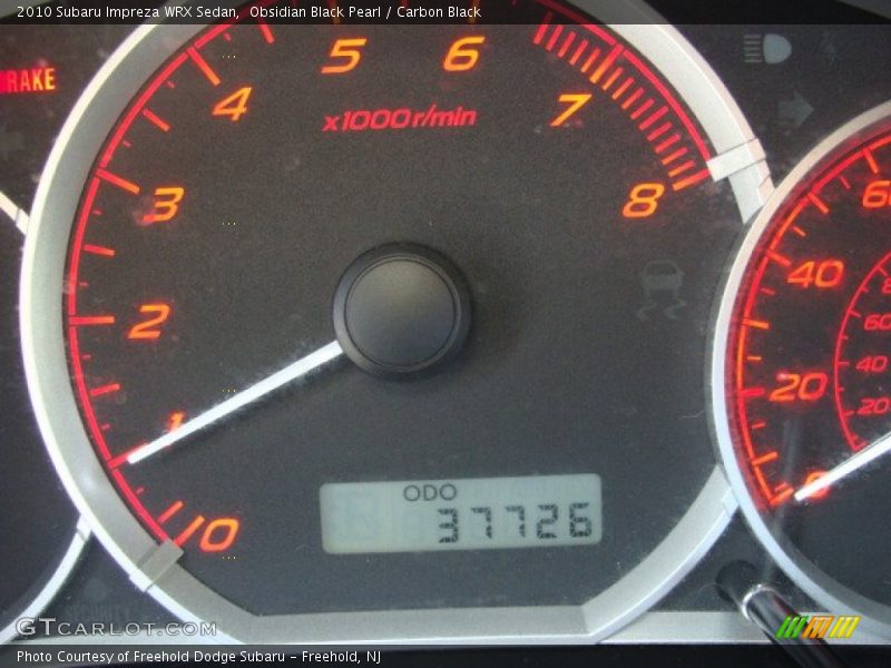 Obsidian Black Pearl / Carbon Black 2010 Subaru Impreza WRX Sedan