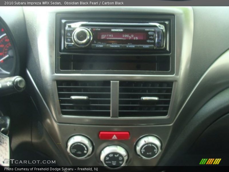 Obsidian Black Pearl / Carbon Black 2010 Subaru Impreza WRX Sedan