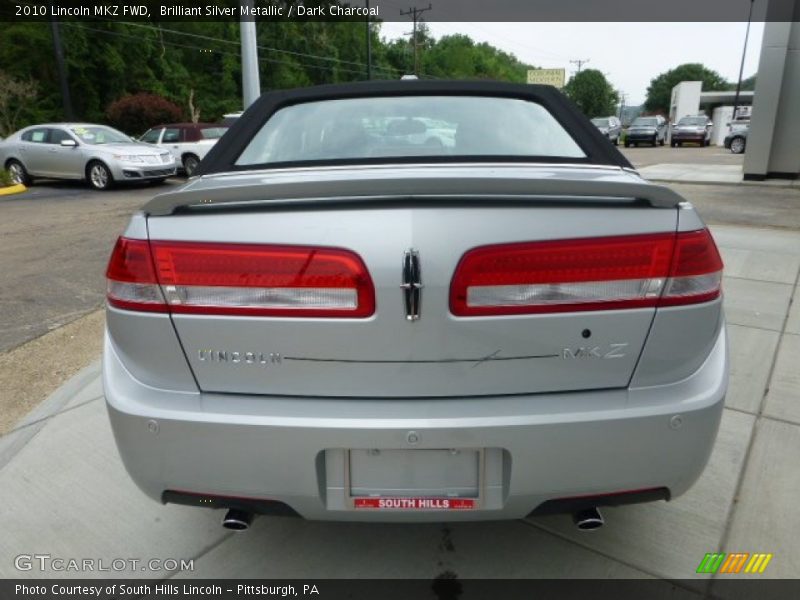 Brilliant Silver Metallic / Dark Charcoal 2010 Lincoln MKZ FWD
