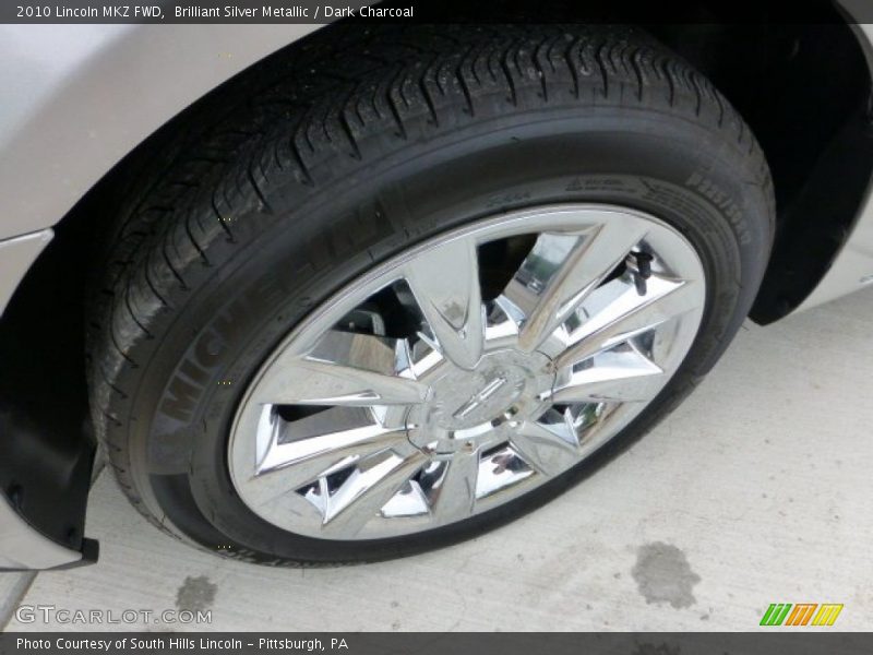 Brilliant Silver Metallic / Dark Charcoal 2010 Lincoln MKZ FWD