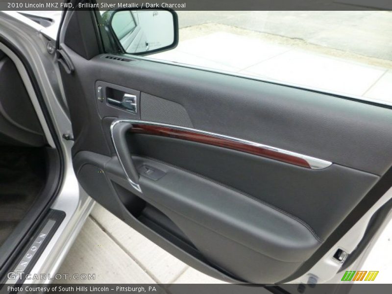Brilliant Silver Metallic / Dark Charcoal 2010 Lincoln MKZ FWD
