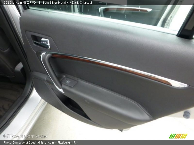 Brilliant Silver Metallic / Dark Charcoal 2010 Lincoln MKZ FWD