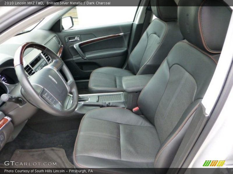 Brilliant Silver Metallic / Dark Charcoal 2010 Lincoln MKZ FWD