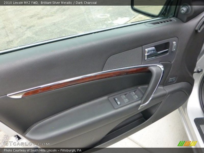 Brilliant Silver Metallic / Dark Charcoal 2010 Lincoln MKZ FWD