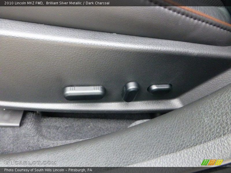 Brilliant Silver Metallic / Dark Charcoal 2010 Lincoln MKZ FWD