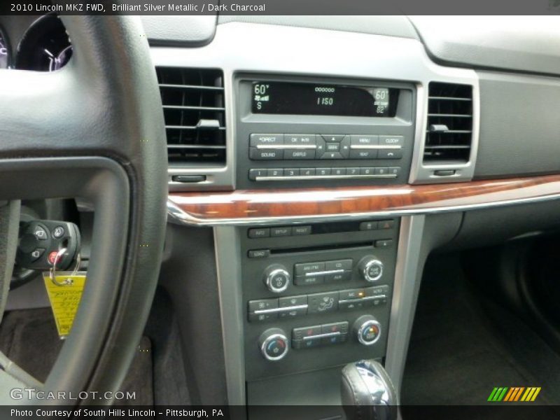 Brilliant Silver Metallic / Dark Charcoal 2010 Lincoln MKZ FWD