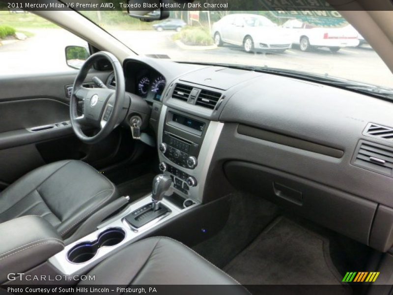  2011 Milan V6 Premier AWD Dark Charcoal Interior