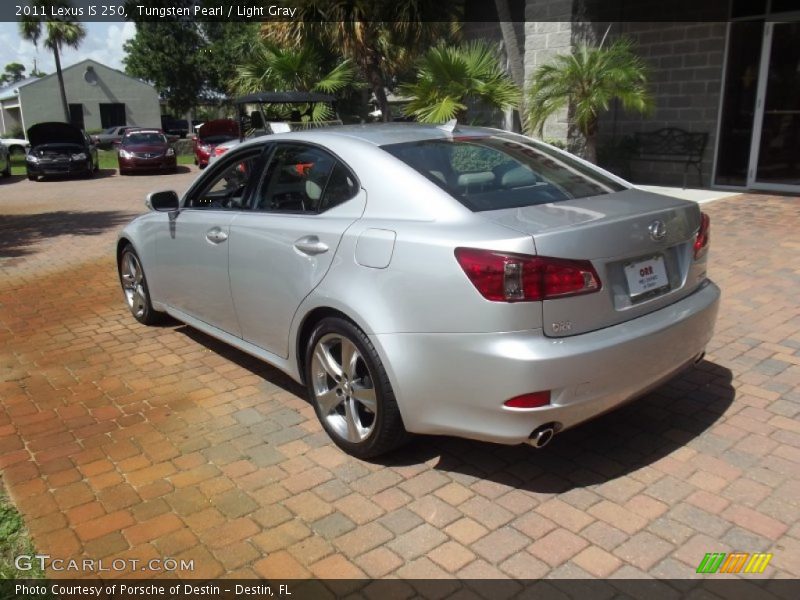 Tungsten Pearl / Light Gray 2011 Lexus IS 250