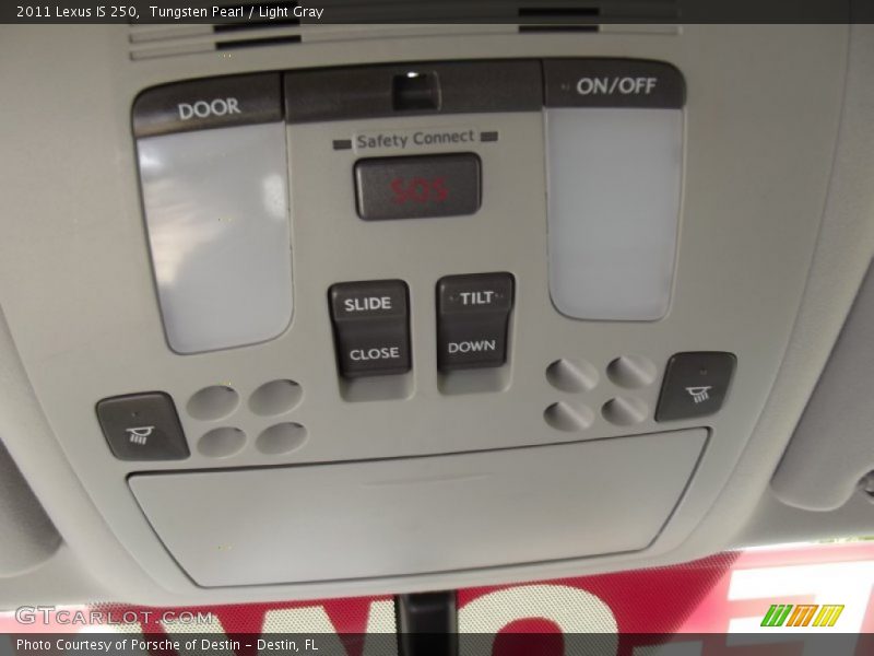 Tungsten Pearl / Light Gray 2011 Lexus IS 250