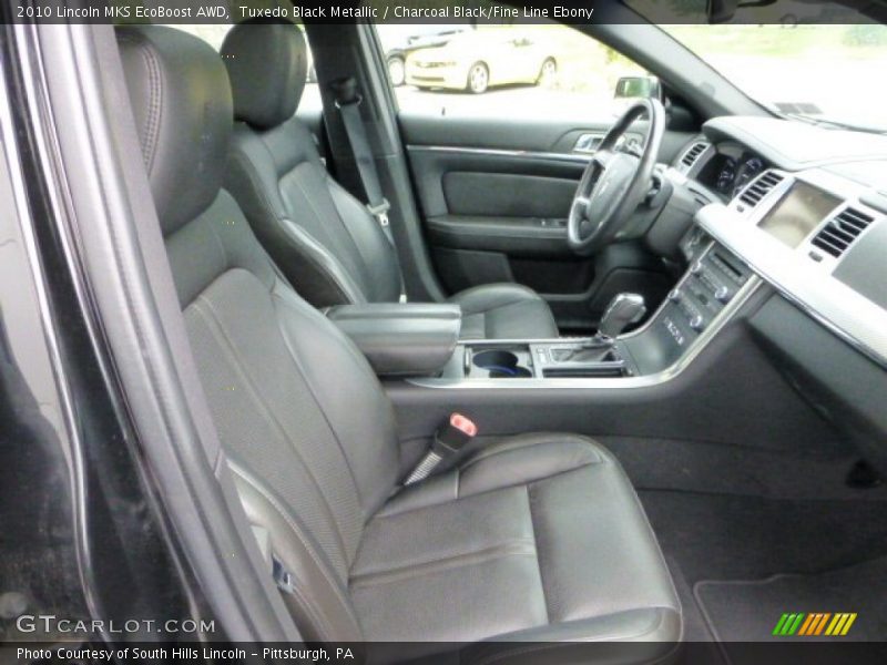 Tuxedo Black Metallic / Charcoal Black/Fine Line Ebony 2010 Lincoln MKS EcoBoost AWD