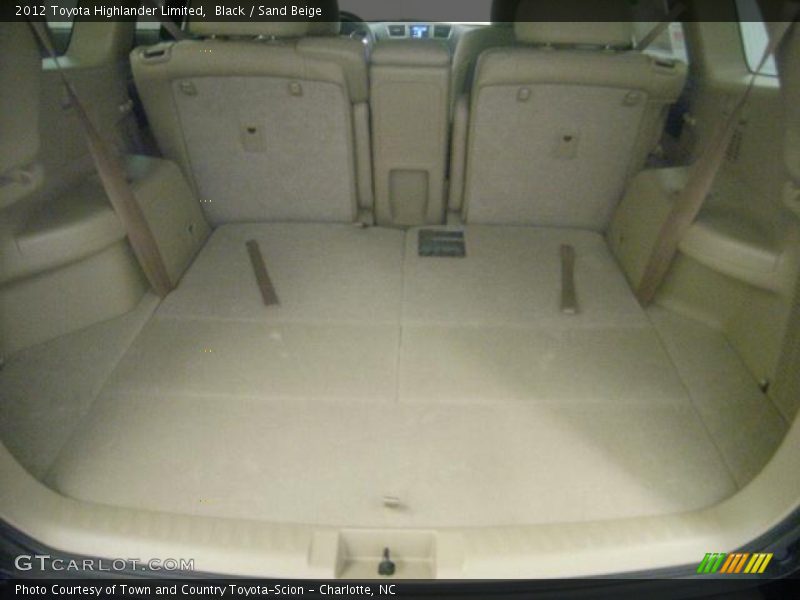 Black / Sand Beige 2012 Toyota Highlander Limited