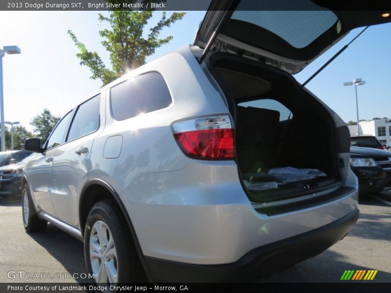 Bright Silver Metallic / Black 2013 Dodge Durango SXT