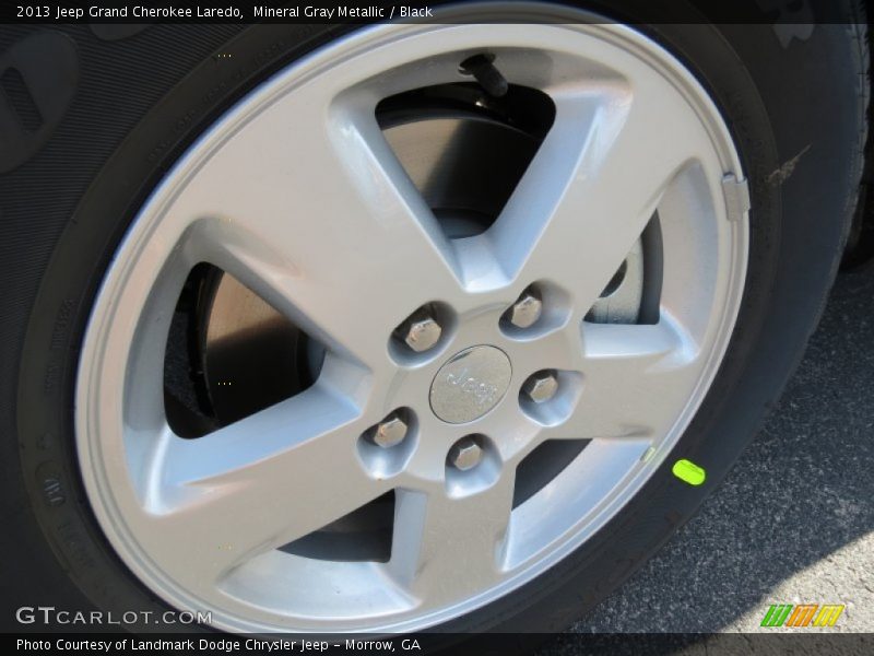 Mineral Gray Metallic / Black 2013 Jeep Grand Cherokee Laredo